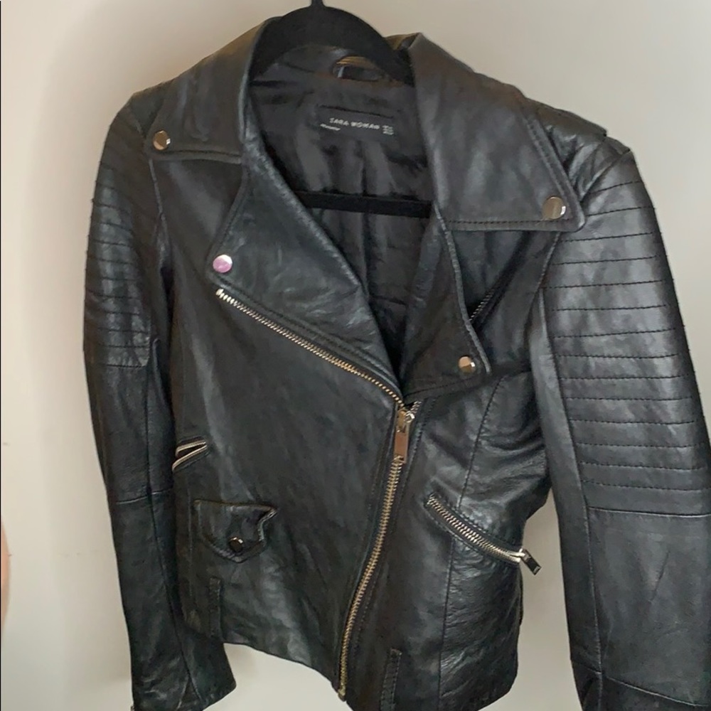Leather Moto jacket